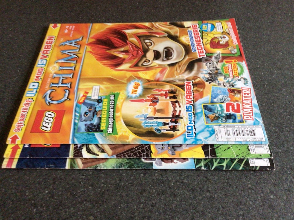 Lego Chima blad, Tegneserie