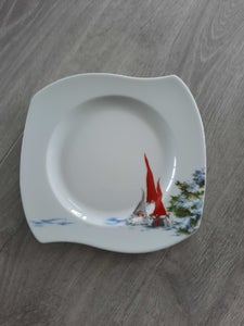 Porcelæn 22 cm frokost