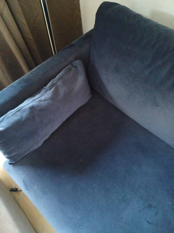 Sofa, velour, 3 pers.