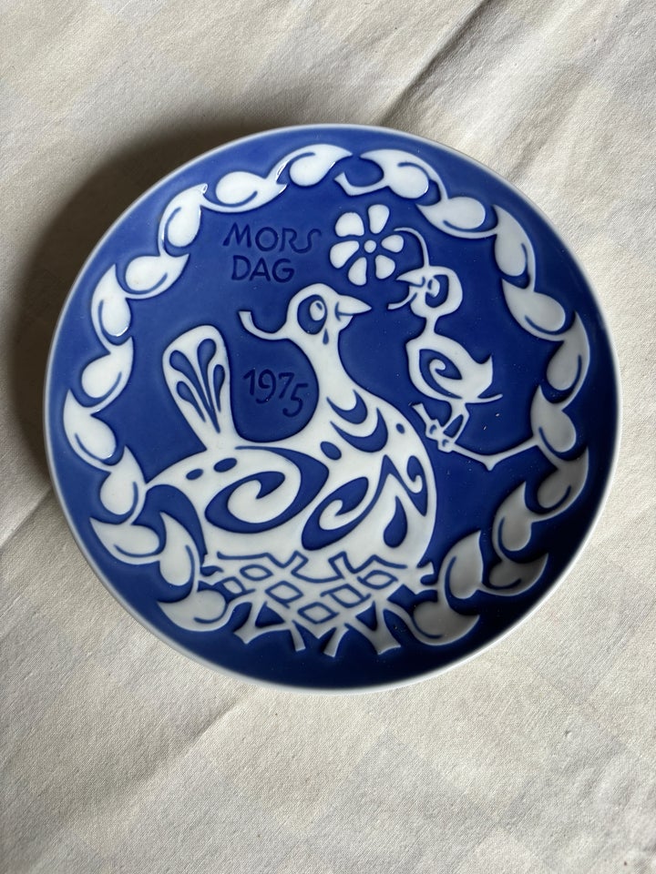 Porcelæn Mors Dags platter  Royal