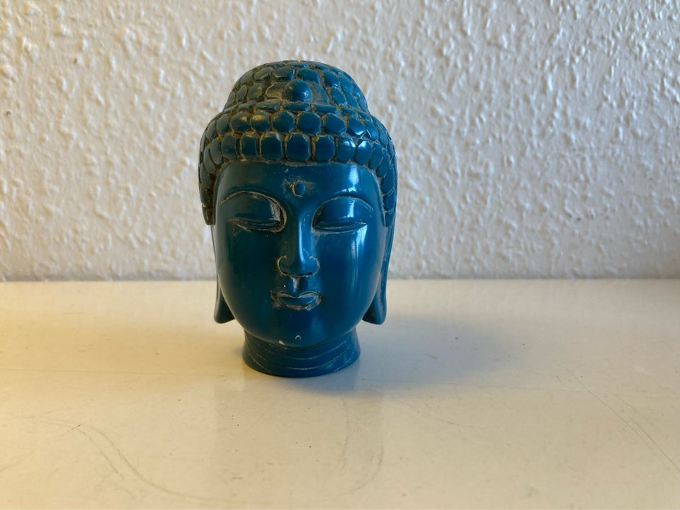 Buddha hoved skulptur  motiv: