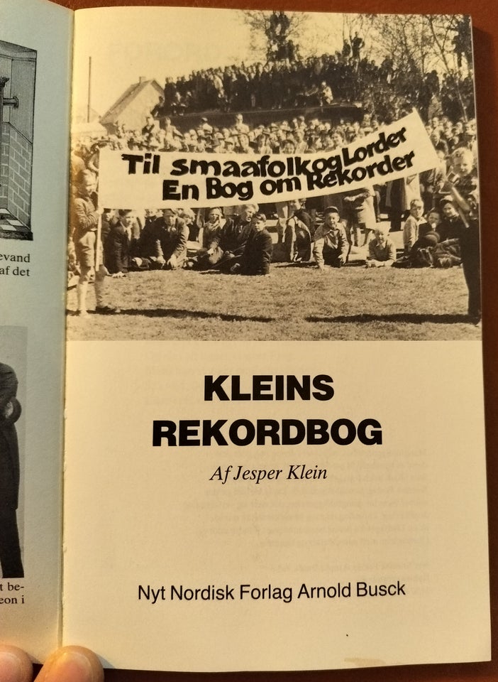 Kleins Rekordbog og Glemmebogen