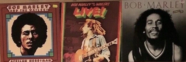 LP Bob Marley 3 LP'er