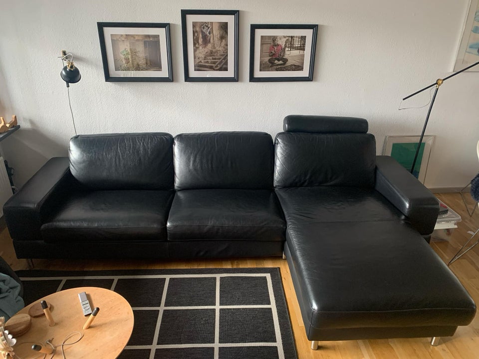 Sofa, læder