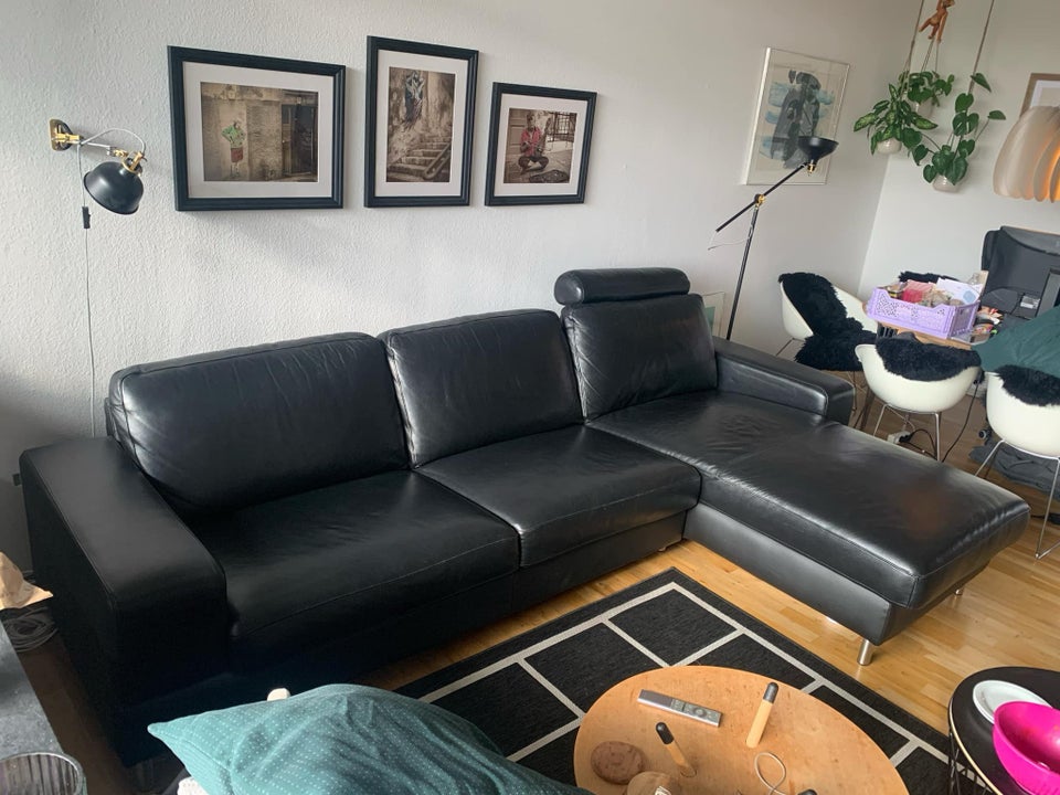 Sofa, læder