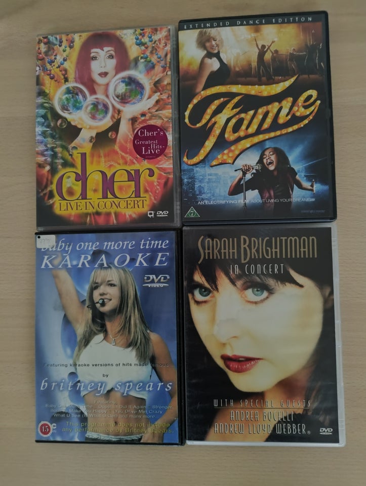 DVD, musical/dans