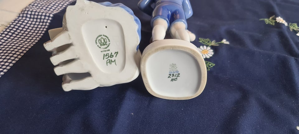 Børne figurer i porcelæn Bing og