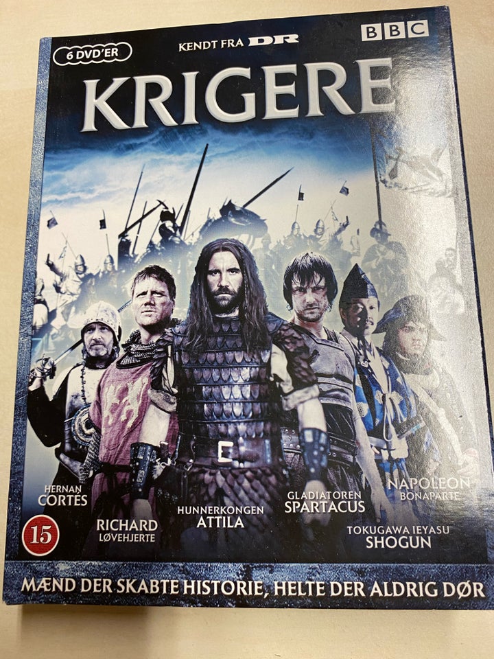 Krigere 6 dvd box DVD andet