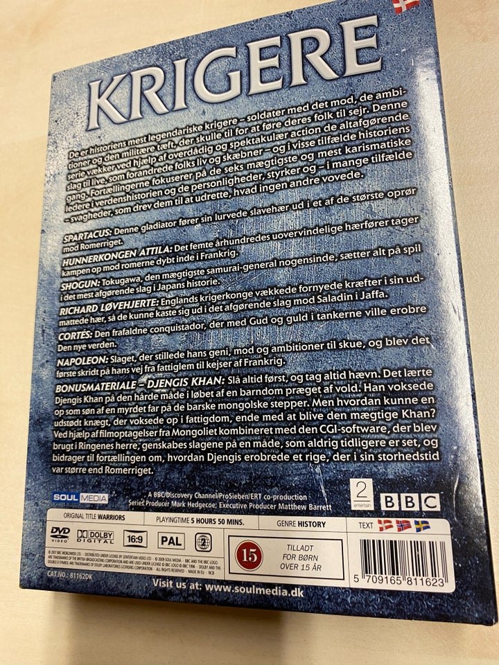 Krigere 6 dvd box DVD andet