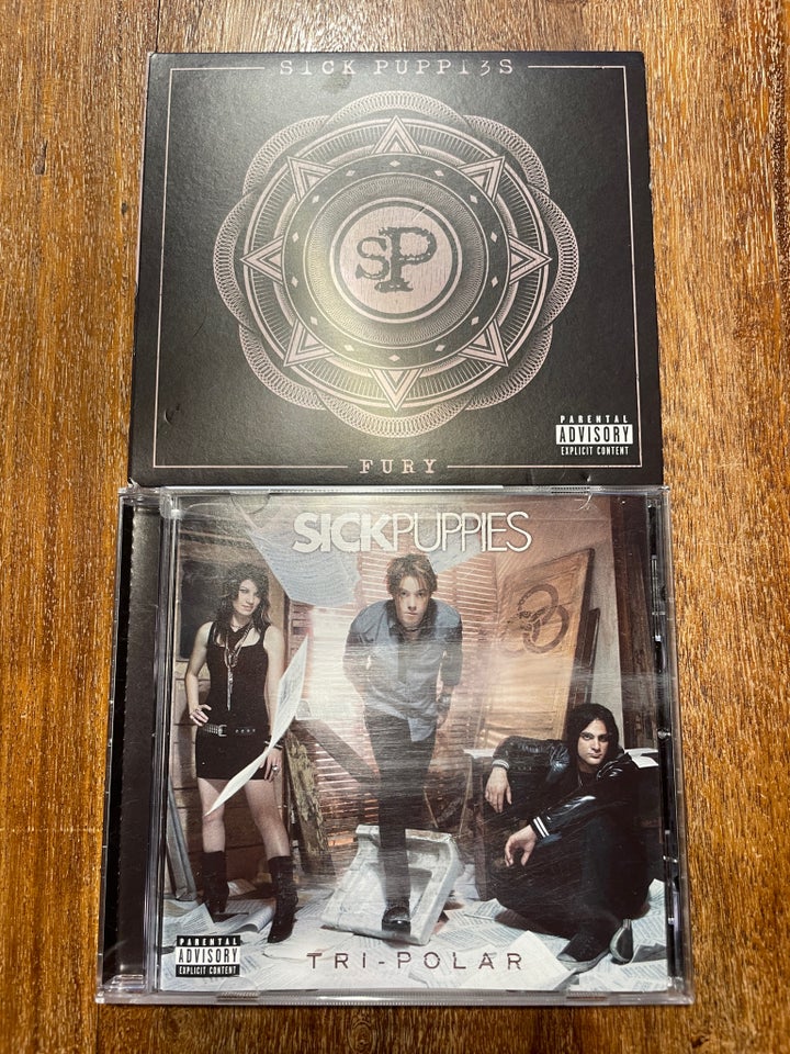 SICK PUPPIES: 2 CD’er rock