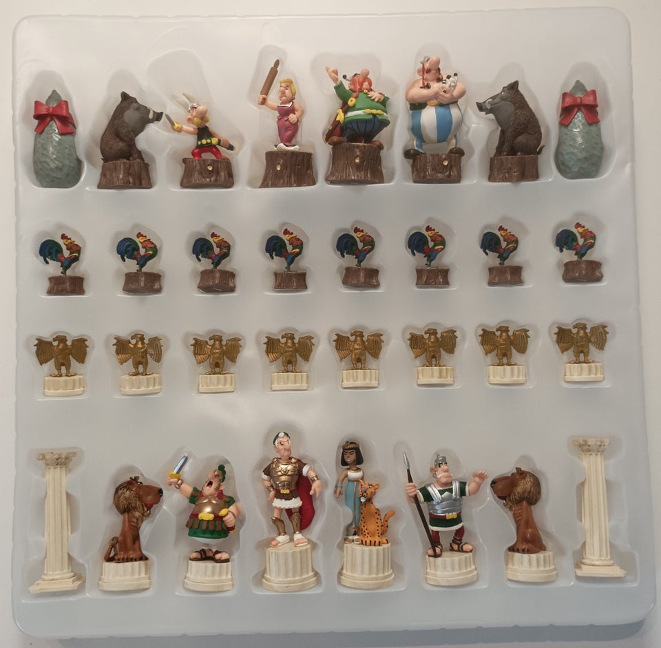 Asterix skak, Skak, brætspil