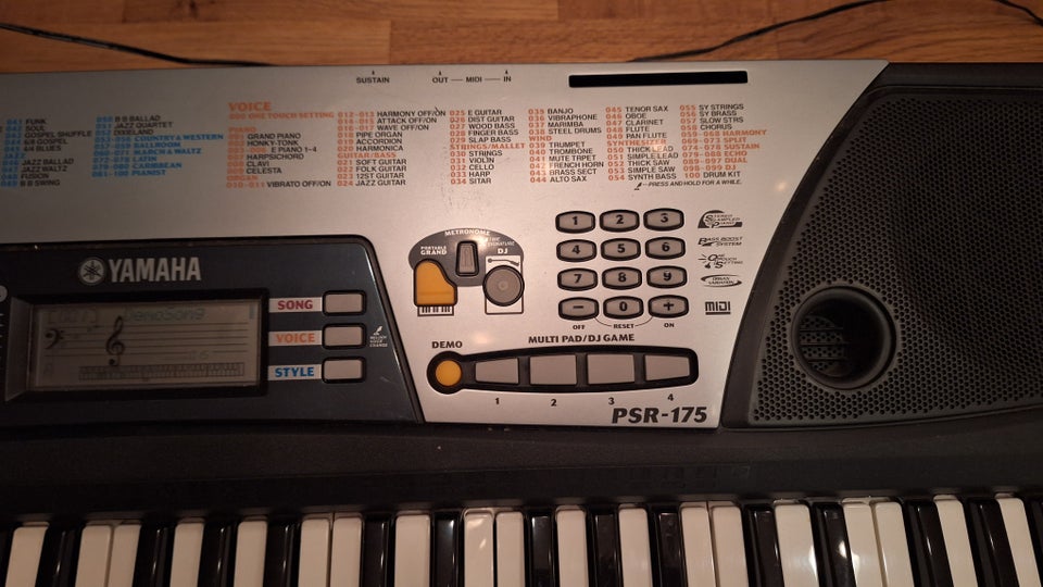 Keyboard, Yamaha PSR-175