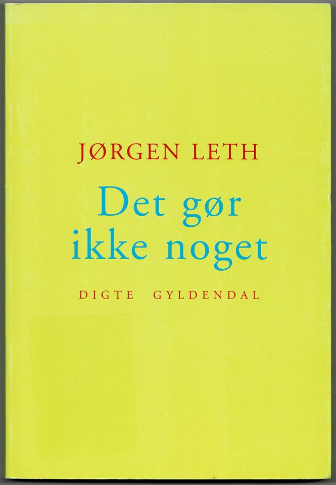 Det gør ikke noget (2006), Jørgen