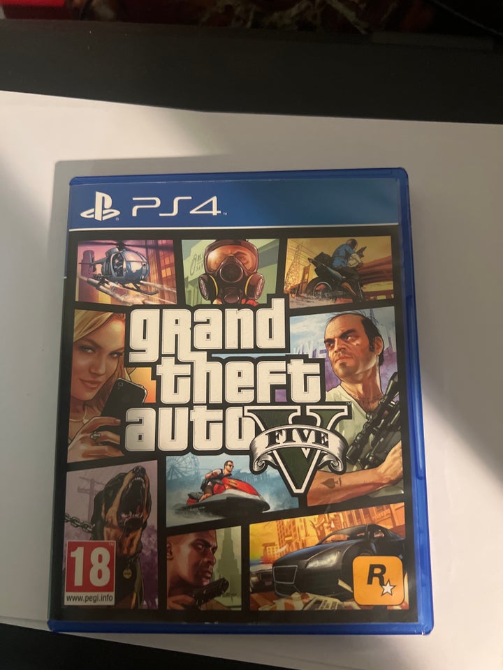 Grand Theft Auto V, PS4, action