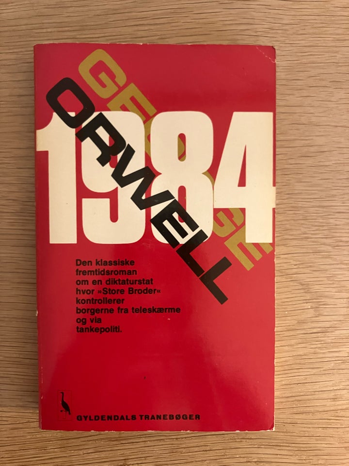 1984 George Orwell genre: roman