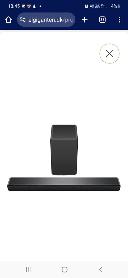 Soundbar, TCL, Perfekt