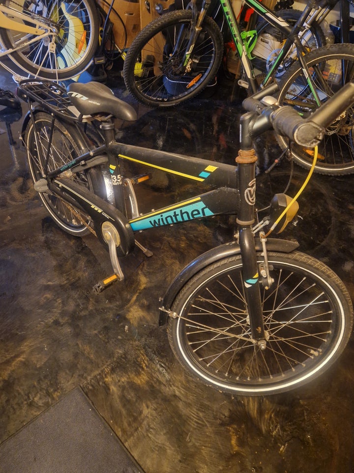 Unisex børnecykel, citybike,