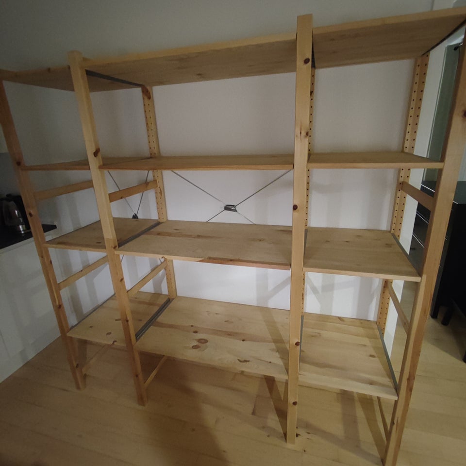 Reolsystem, IKEA, b: 180 d: 50 h: 180