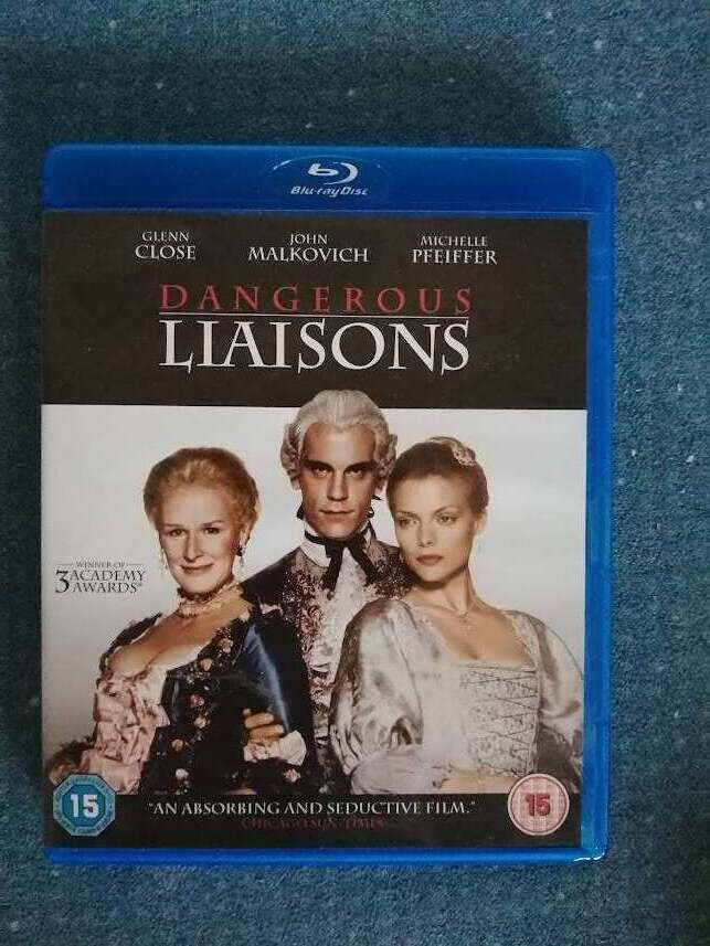 Dangerous Liasons, Blu-ray, drama