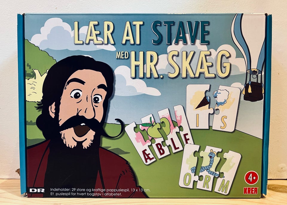 Lær At Stave Med Hr. Skæg,