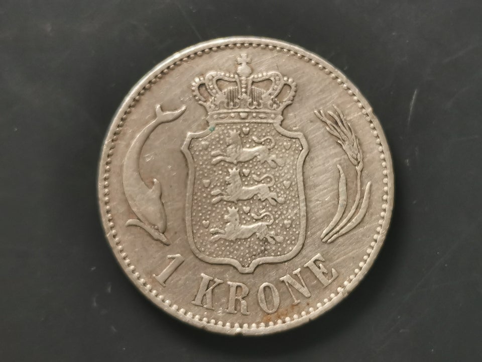 Danmark, mønter, 1 kr