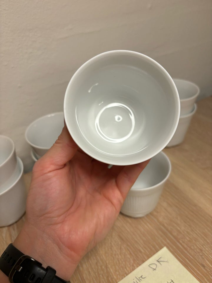 Porcelæn, Hvid elements