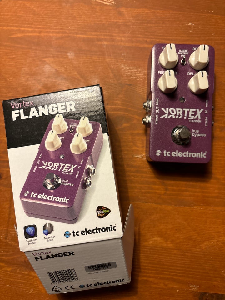 Flanger pedal , TC Electronic