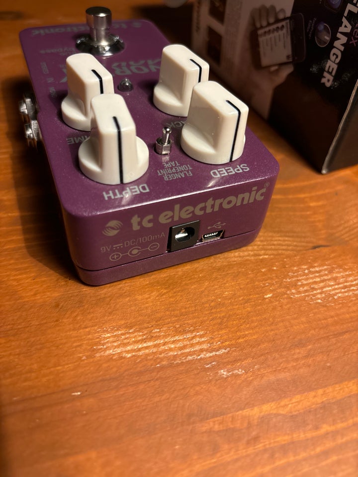 Flanger pedal , TC Electronic