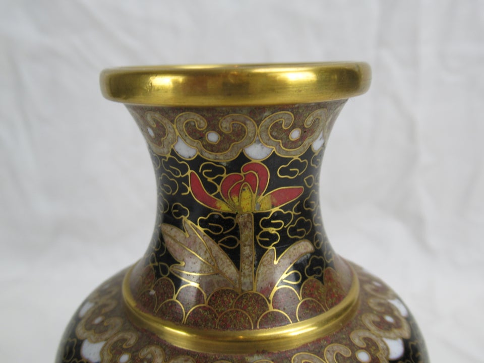 Kinesisk Cloisonne Vase