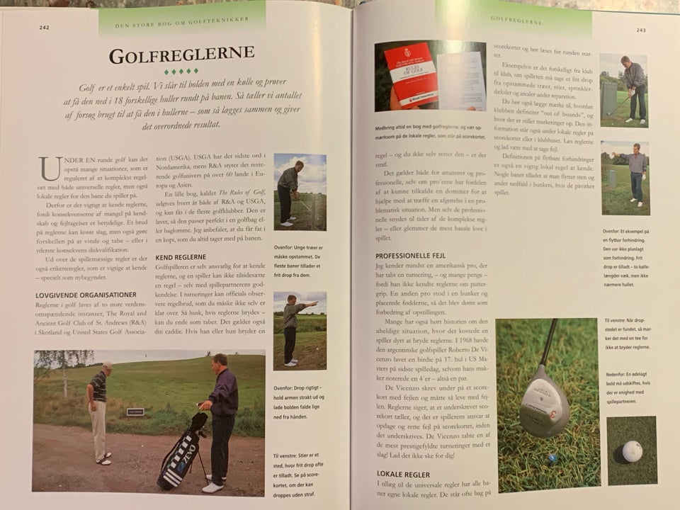 Den store bog om Golf teknikker,