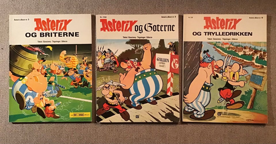 Asterix 5, 9, 10