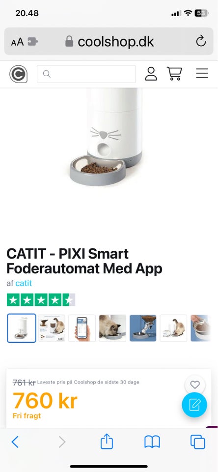 Foderskål, Catit automatisk