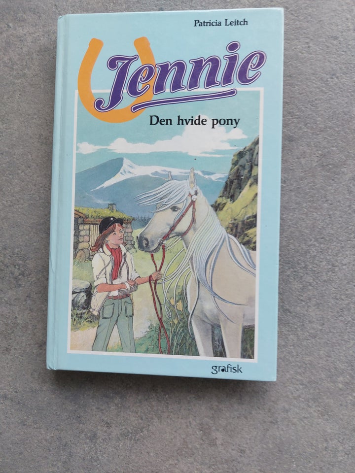 Jennie/ den hvide pony Patricia