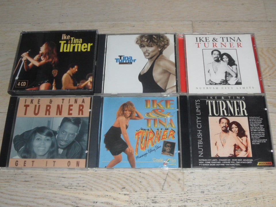 IKE  TINA TURNER: 6 CD MED TURNER,