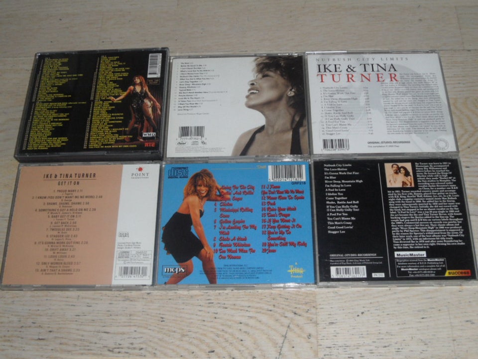 IKE  TINA TURNER: 6 CD MED TURNER,