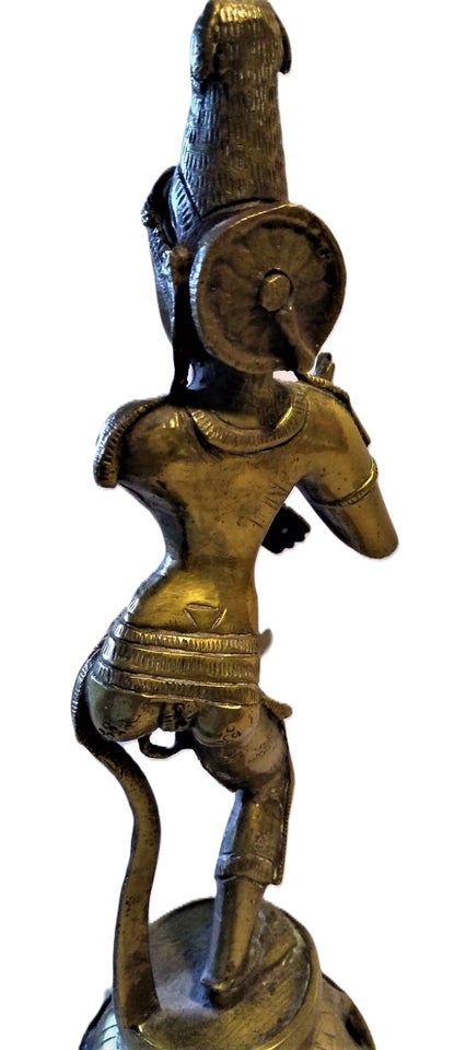 Orientalsk messingfigur