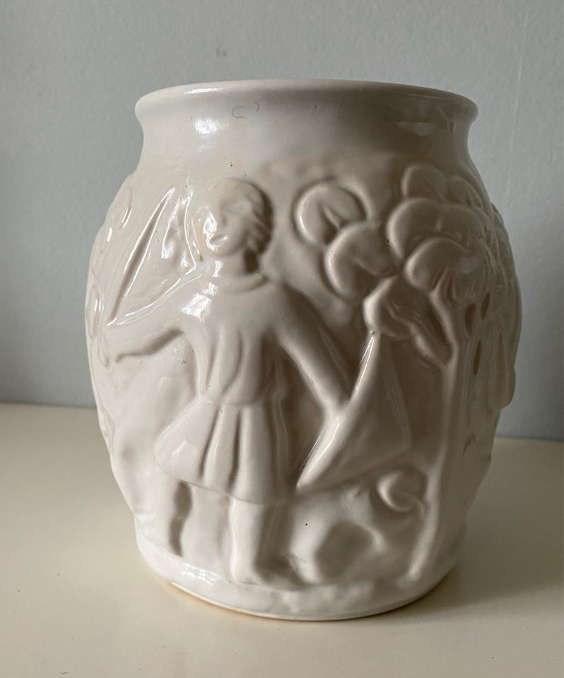 Keramik Gl Hjorth vase nr 653