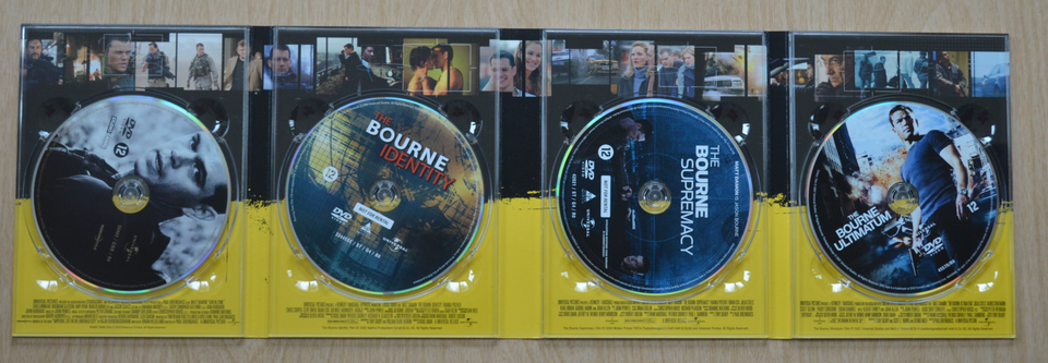 The Bourne Action Collection, DVD,