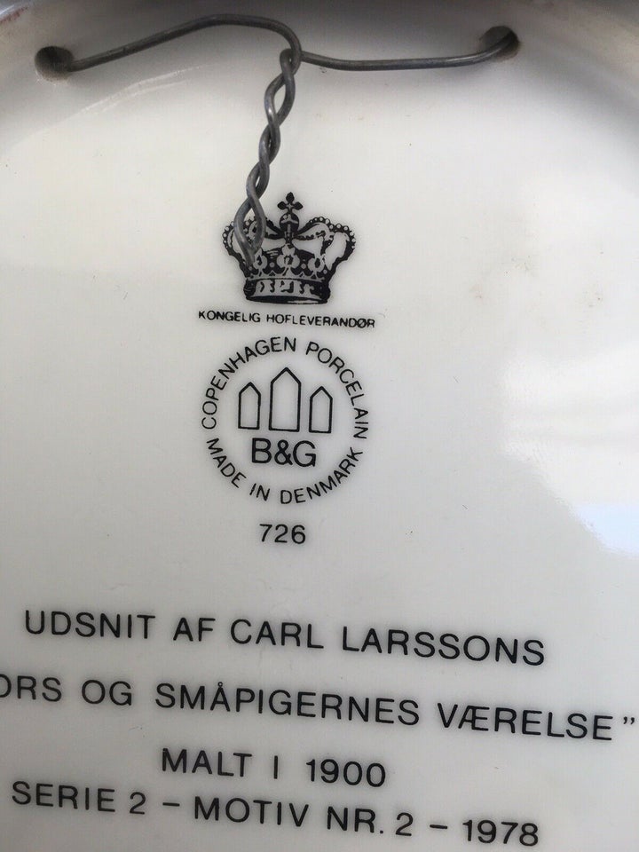 Bing  Grøndahl  CARL LARSSONS