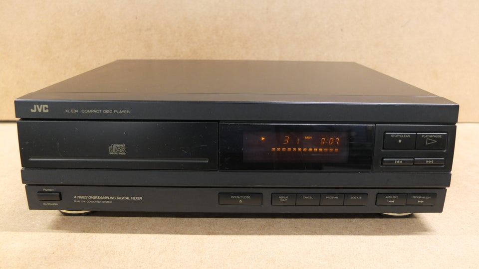 CD afspiller, JVC, XL-E34