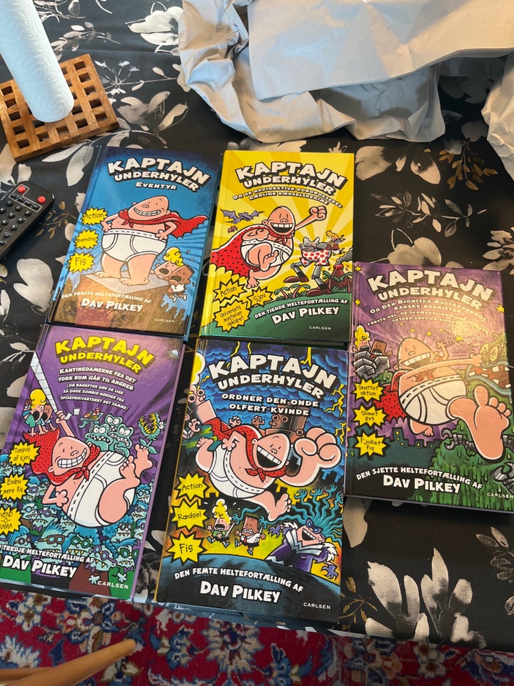 Kaptajn underhyler, Dav Pilkey