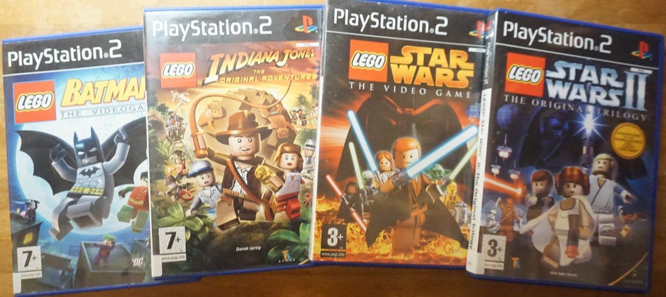 LEGO PS2 spil, PS2