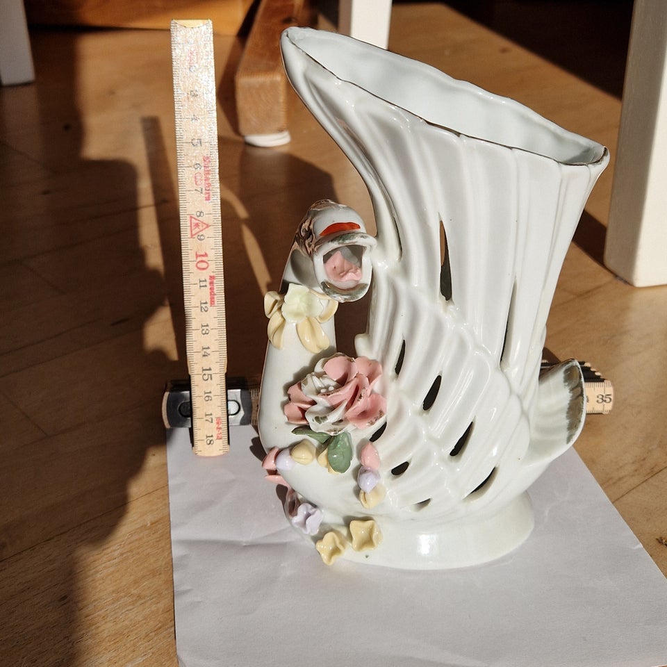 Porcelæn Vase til tørrede eller