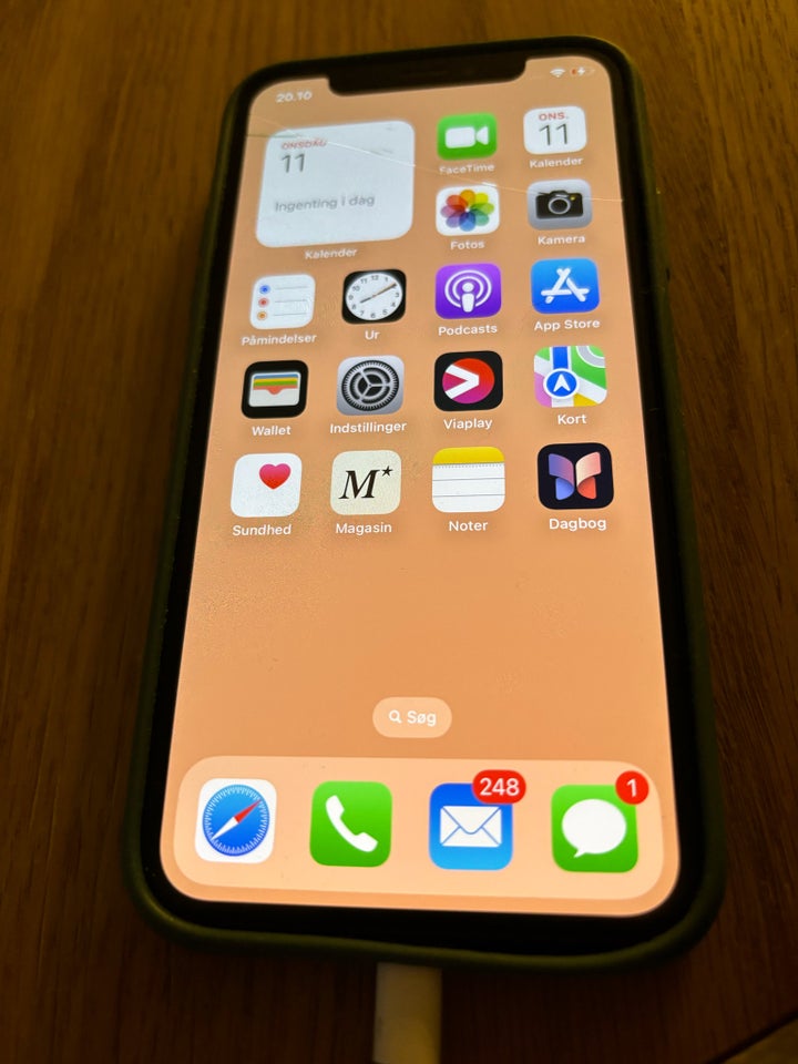 iPhone XS 64 GB grå