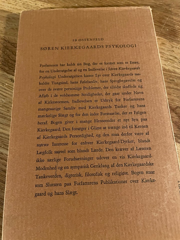 Søren Kierkegaards psykologi, Ib