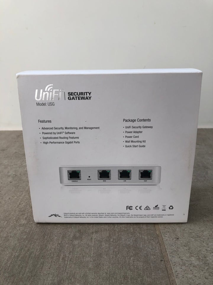 Router UniFi  Perfekt