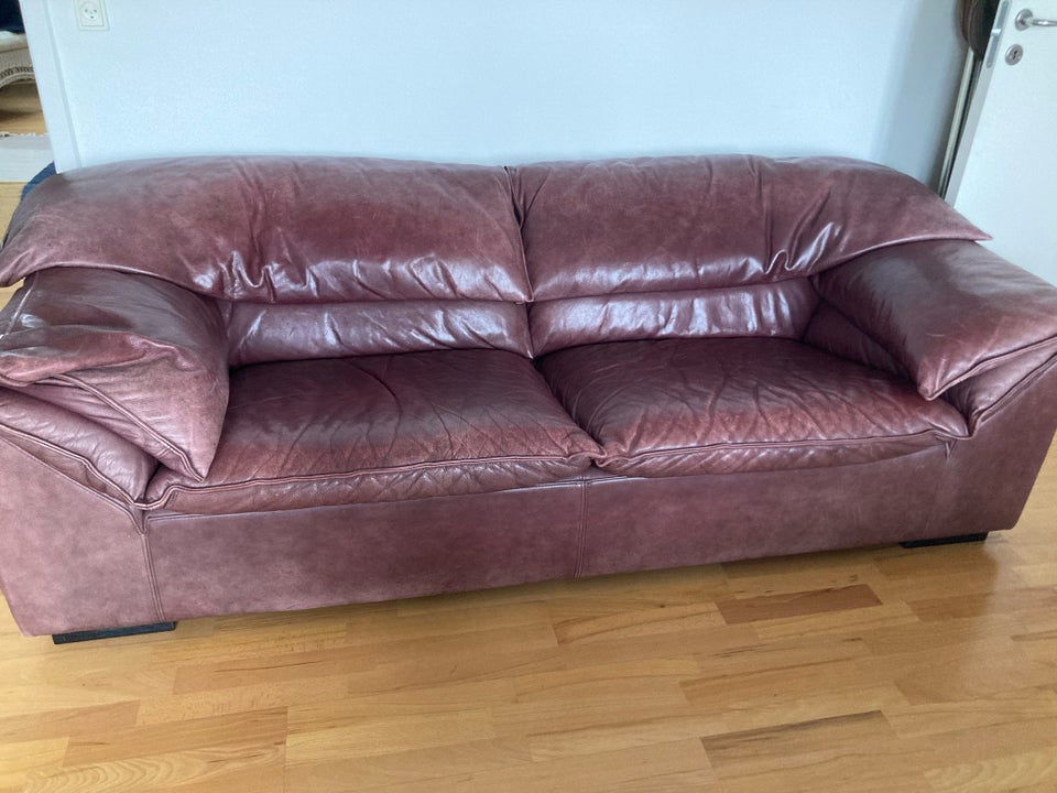 Sofa læder 2 pers