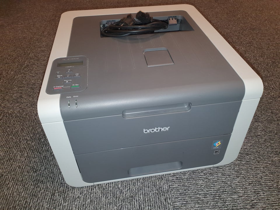 Laserprinter, m. farve, Brother