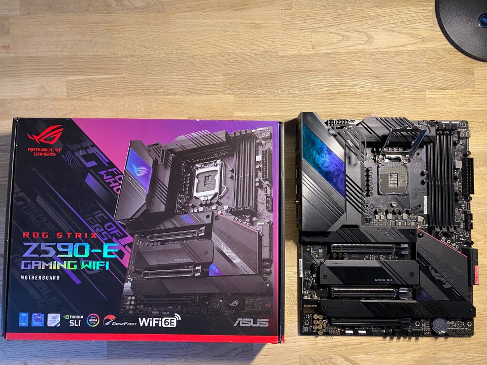 Defekt bundkort Asus Rog strix