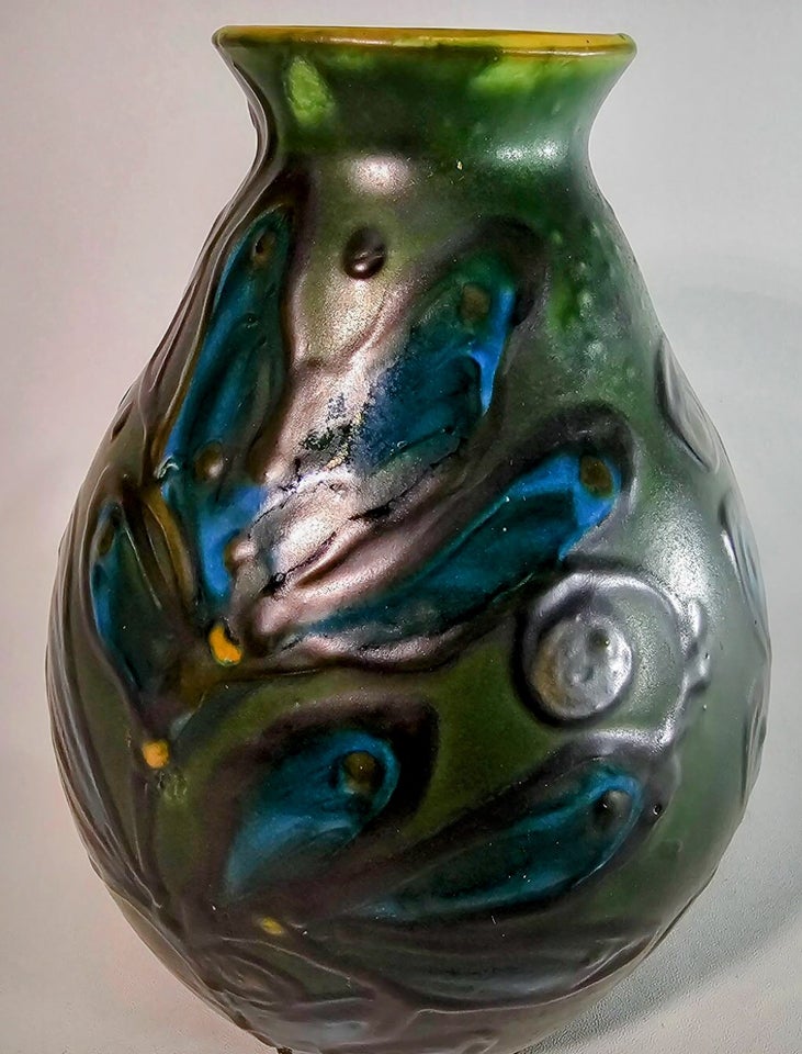 Vase, Herman Kähler, motiv: